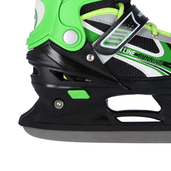 NH18188 A 2IN1 GREEN SIZE L(39-43) IN-LINE SKATES..