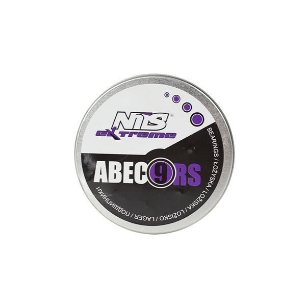 ABEC-9 RS PURPLE CARBON BEARINGS (8 szt.) METAL CASE NILS EXTREME