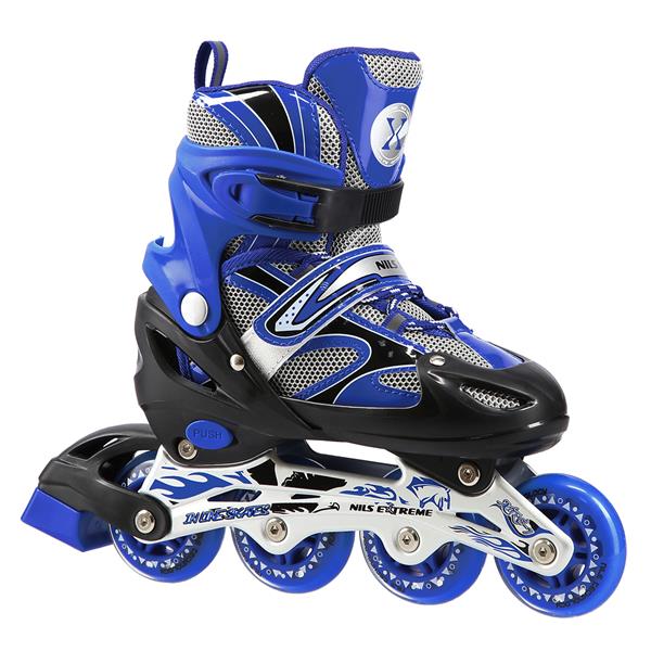NH18366 A 2IN1 BLUE SIZE L(39-42 IN-LINE SKATES/HOCKEY ICE SKATES