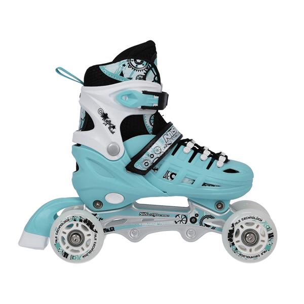 NH10905 4in1 MINT SIZE M(35-38) INLINE/ICE-SKATES NILS EXTREME