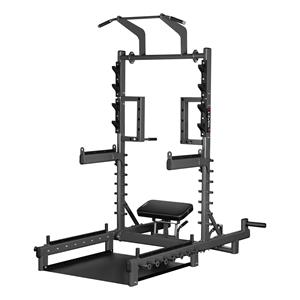 SMP01 MULTIFUNCTIONAL STAND WITH WEIGHTLIFTING AND HIP THRUST PLATFORM COMMERCIAL HMS